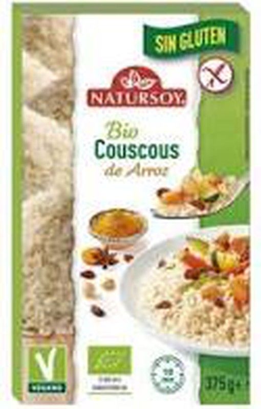 Cous Cous con Arroz Sin Gluten 375 Gramos