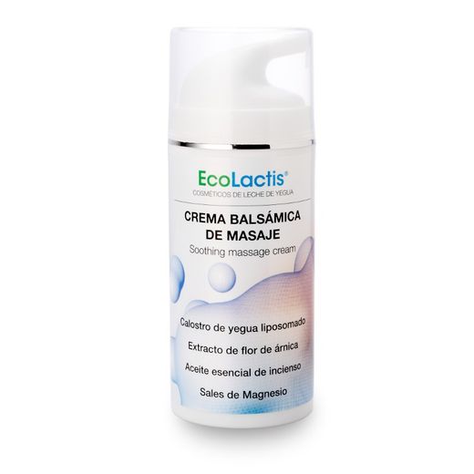 Crema Balsámica de Masaje Calostro de Yegua Liposomado de Ecolactis