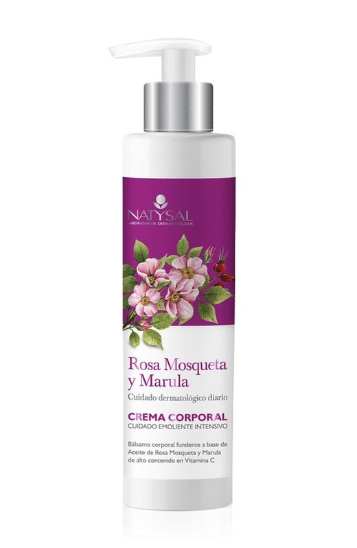 Crema Corporal Rosa Mosqueta y Marula 250 ml de Natysal