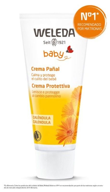 Crema pañal de Caléndula Weleda