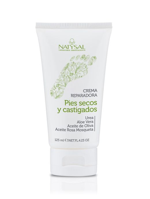 Crema Reparadora Pies Secos y Castigados 125 ml de Natysal