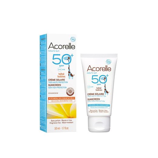 Crema Solar Bebe SPF 50+ 50 ml de Acorelle