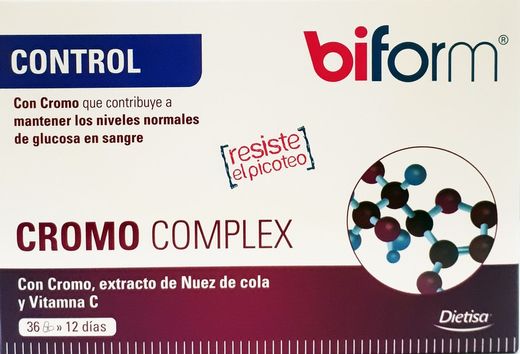 Cromo Complex 36 cápsulas Dielisa