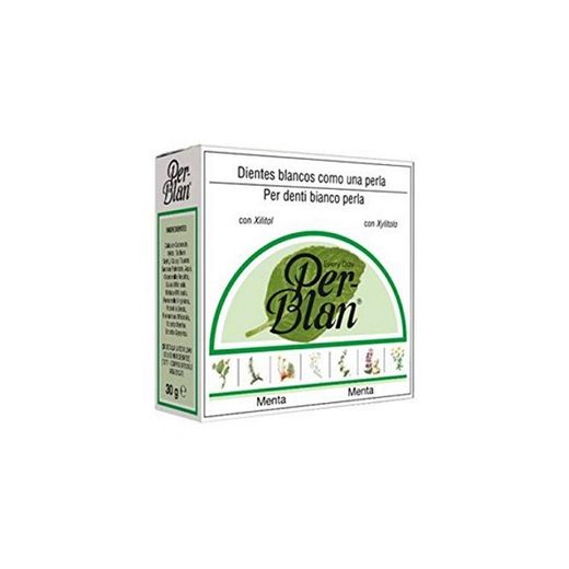 Dentífrico Polvo Menta Perblan 30 G de Perblan