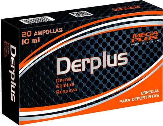 Derplus  20 Viales X 10 ml de Mega-Plus