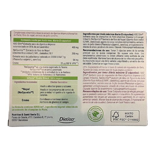 Doble Block 100% Biform Vegetal de Dielisa