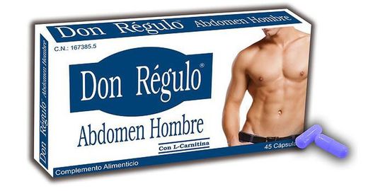 Don regulo abdomen hombre 45 cápsulas