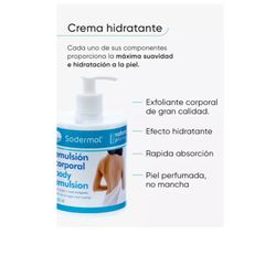 Emulsión Corporal Aceites Naturales 500 ml Sodermol