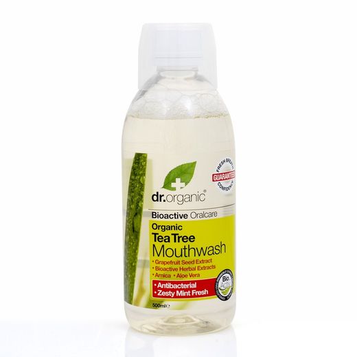Enjuague Bucal de árbol de Te 500 ml de Dr Organic