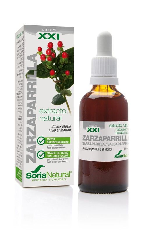 Extracto zarzaparrilla Siglo XXI  50 ml