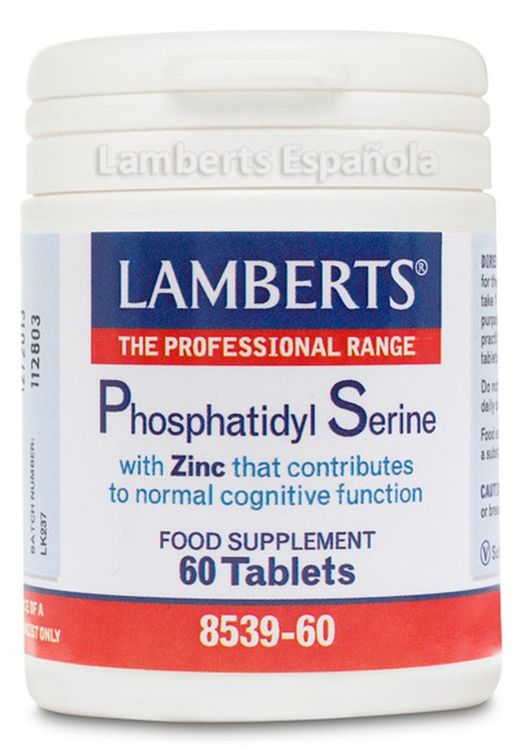 Fosfatidilserina 100 mg 60 tabletas