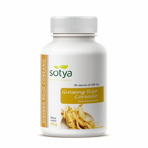 Ginseng rojo coreano 90 cápsulas