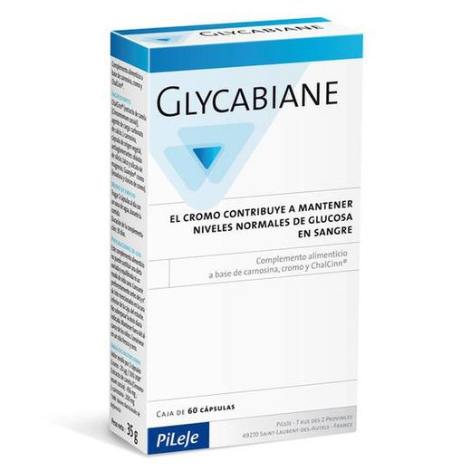 Glycabiane 595 mg 60 cápsulas de Pileje