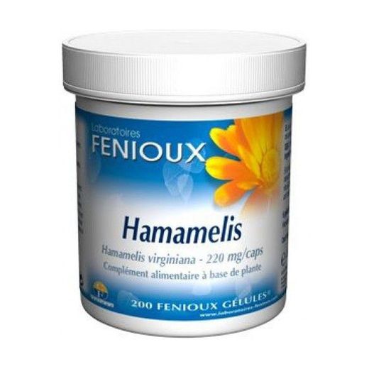 Hamamelis 200 cápsulas 220 mg