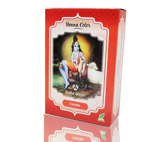 Henna Caoba Polvo Radhe Shyam 100 gr