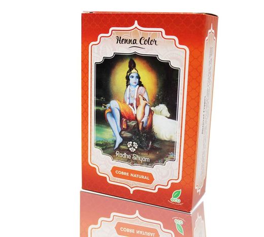 Henna Cobre Natural Polvo 100 gr Radhe Shyam