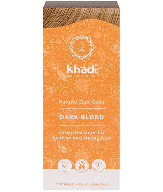 Herbal Color Rubio Oscuro/Ceniza 100 gr de Khadi