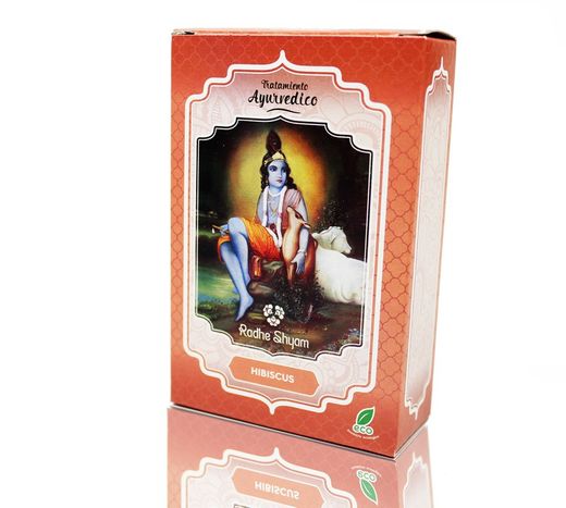 Hibiscus Tratamiento Capilar Natural Ayurvedico de Radhe Shyam