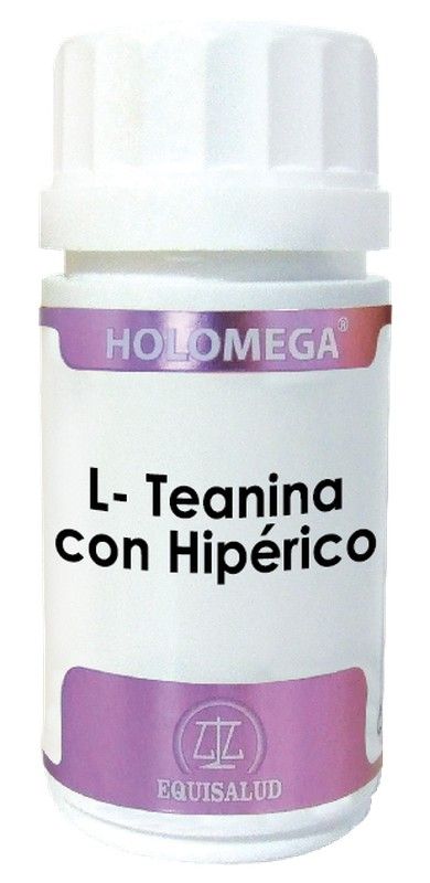 Holomega l-teanina con hiperico 50 cápsulas