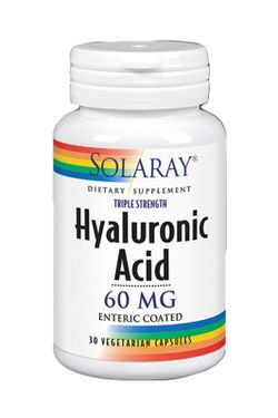 Hyaluronic Acid 60 mg 30 cápsulas Solaray