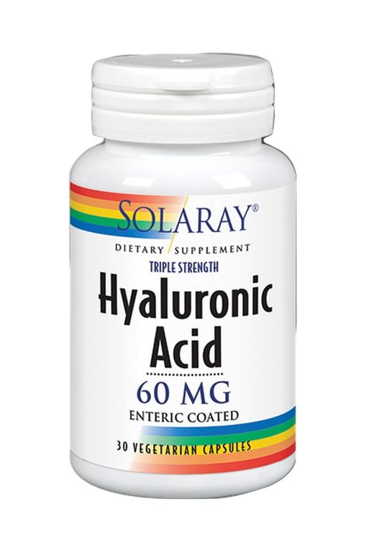 Hyaluronic Acid 60 mg 30 cápsulas Solaray