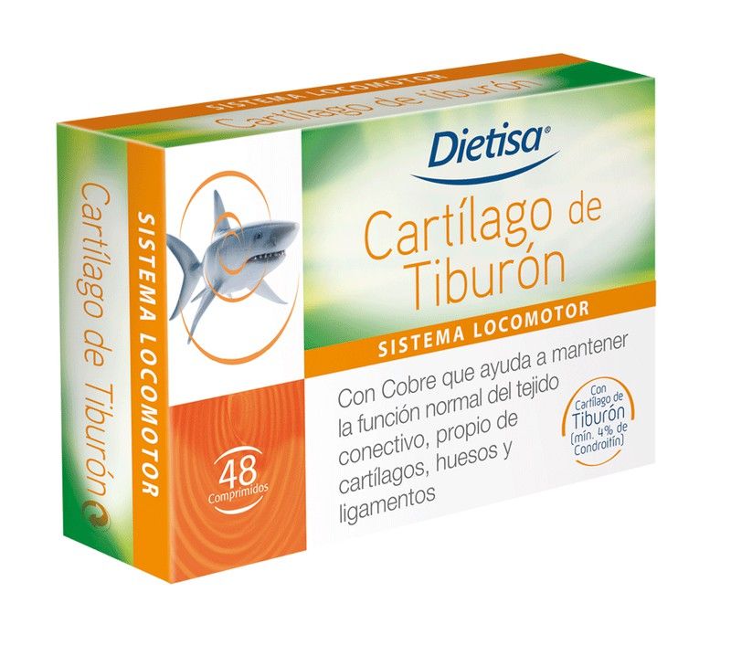 Ideceron Cartílago Tiburón 48 comprimidos de Dietisa