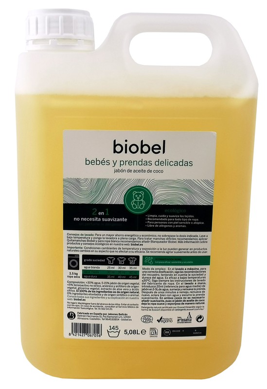 Detergente Ropa Delicada y Bebé 2 Lt 