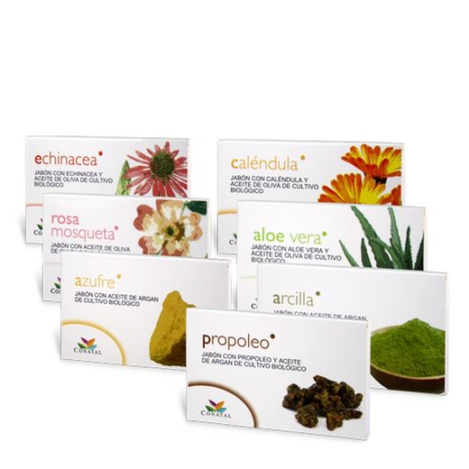 Jabón Natural Caléndula pastilla de 100 gr de Conatal