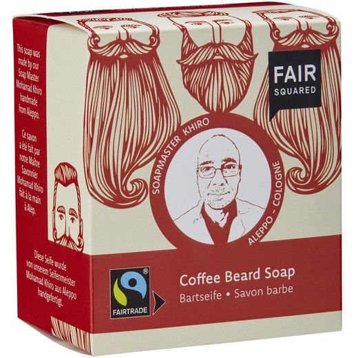 Jabón para la Barba con Café 2 Pastillas 80 gr de Fair Squar
