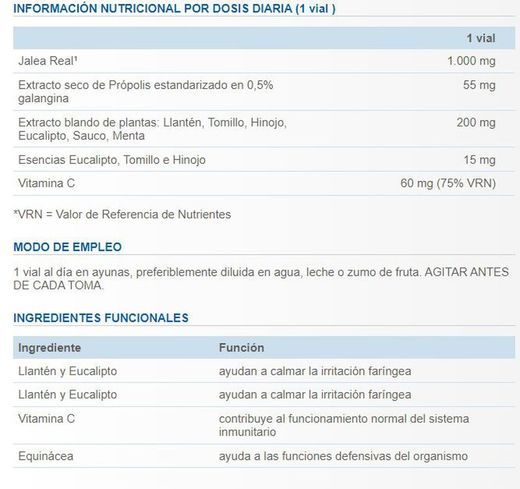 Pack 2 Jalea Real Bal-San Forte Jalea real 20 viales Dietisa