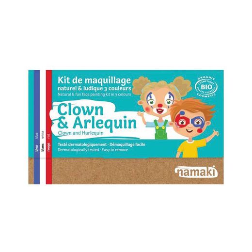 Kit Maquillaje Payaso & Arlequin 3 X 2,5gr de Namaki