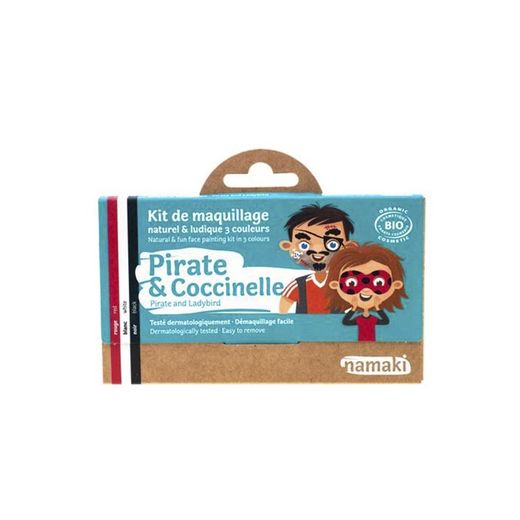 Kit Maquillaje Pirata & Mariquita 3 X 2,5gr de Namaki