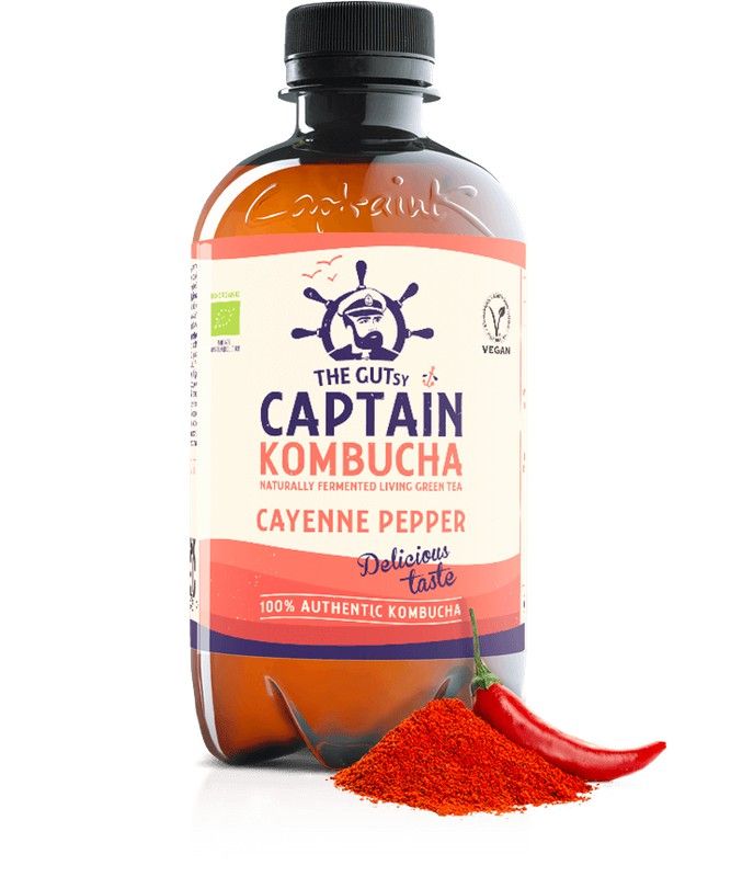 Kombucha Cayenne Peper 1 Litro de Captain — La Dietética Barcelona