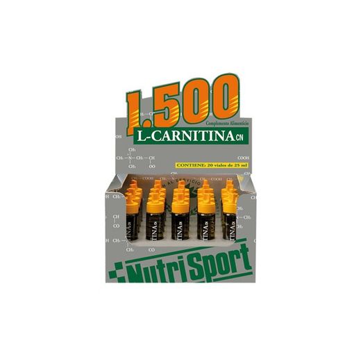 L-carnitina 1500 naranja 20 viales de Nutrisports