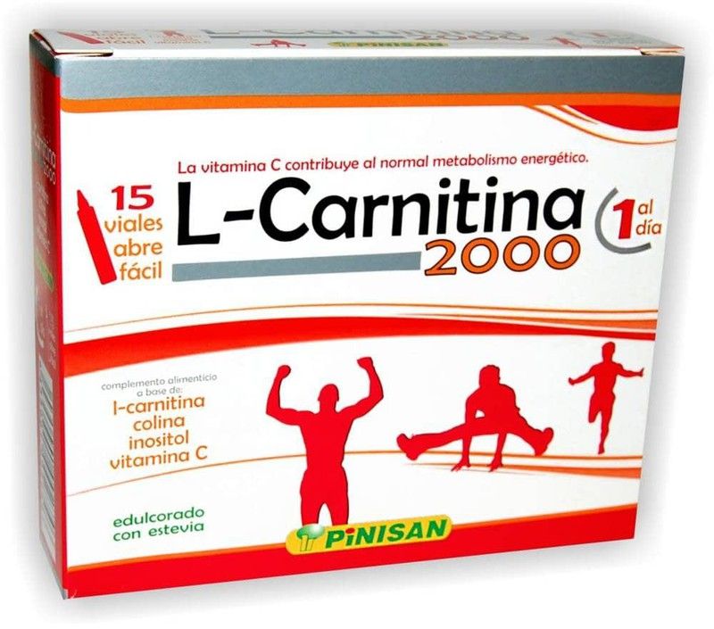 L Carnitina 2000 mg 15 Ampollas 186134 quema grasas — La Dietética Barcelona