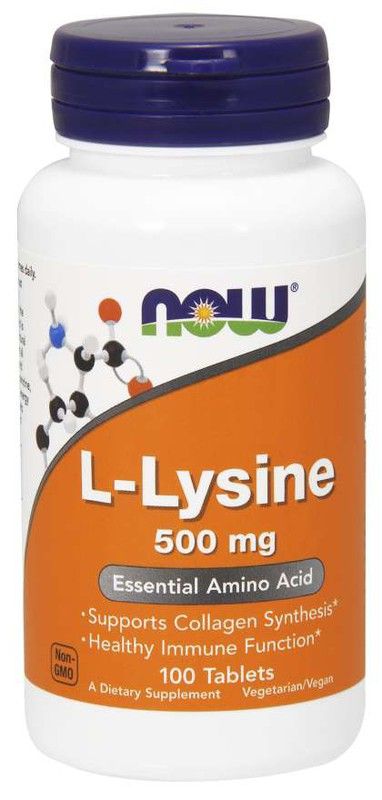 L-lysine 500 mg 100 tabletas