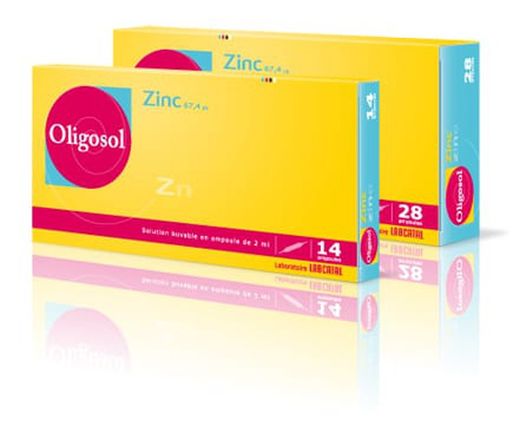 Labcatal 18 zinc 28 ampollas  2 ml