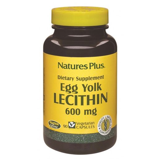 Lecitina de Huevo 600 mg 90 Cap
