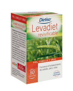 Levadiet Revivificable 80 capsulas de Dielisa