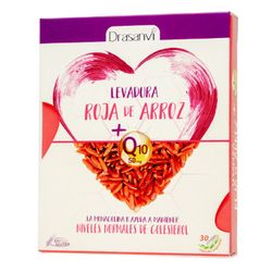 Levadura arroz rojo coenzima Q10 30 cápsulas de Drasanvi