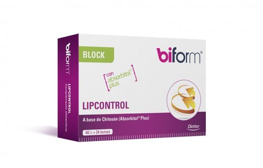 Block Chitosán Plus Biform 48 cápsulas Dielisa