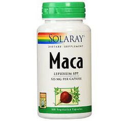 Maca 100 cápsulas de Solaray