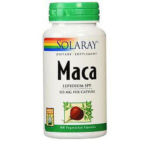 Maca 100 cápsulas de Solaray