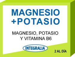 Magnesio + Potasio + Vitamina  B6 60 cápsulas