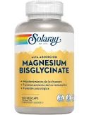 Magnesium Bisglycinate 120 cápsulas de Solaray