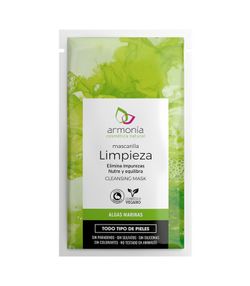 Mascarilla Limpieza intensa de algas marinas 10 ml de Armonía