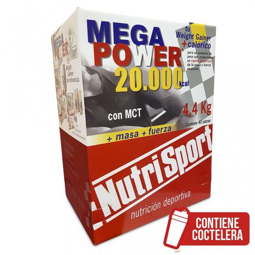 Megapower 20000 chocolate 40 sobres de Nutrisports