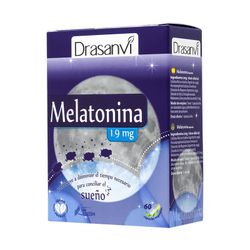 Melatonina 60 cápsulas  x  1,9  mg de Drasanvi