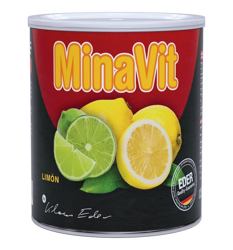 Minavit limón 450gr 18 litros 004558 multivitamínico — La Dietética ...
