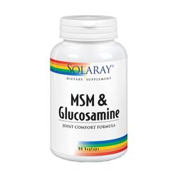 MSM & Glucosamine-90 cápsulas de Solaray